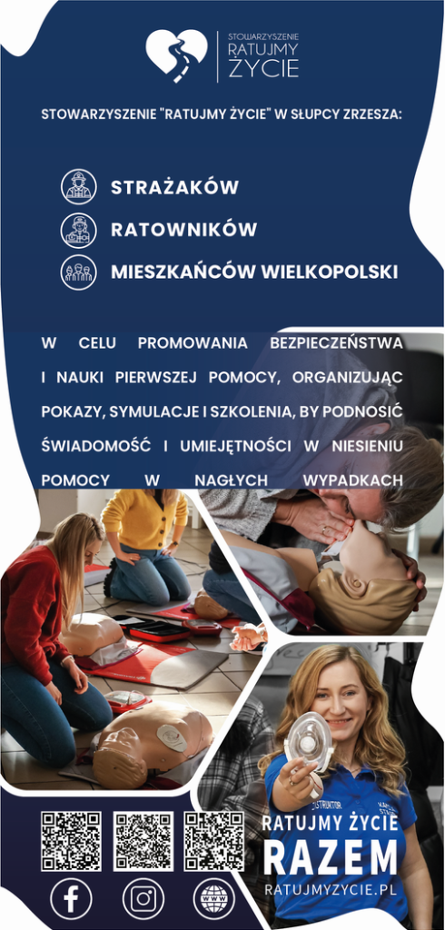 Ulotka 1str: Stowarzyszenie Ratujmy Życie
